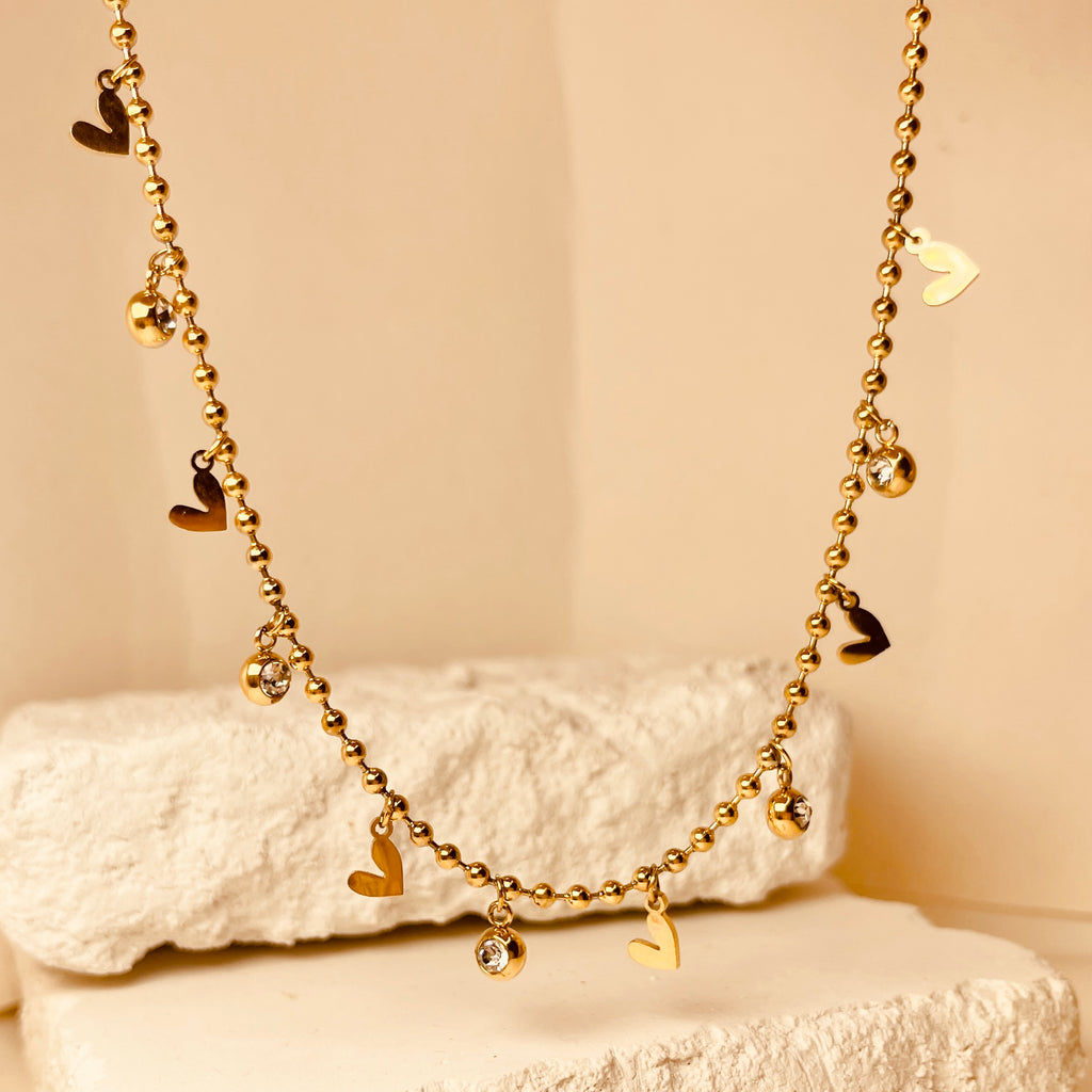 Heart Charms Necklace