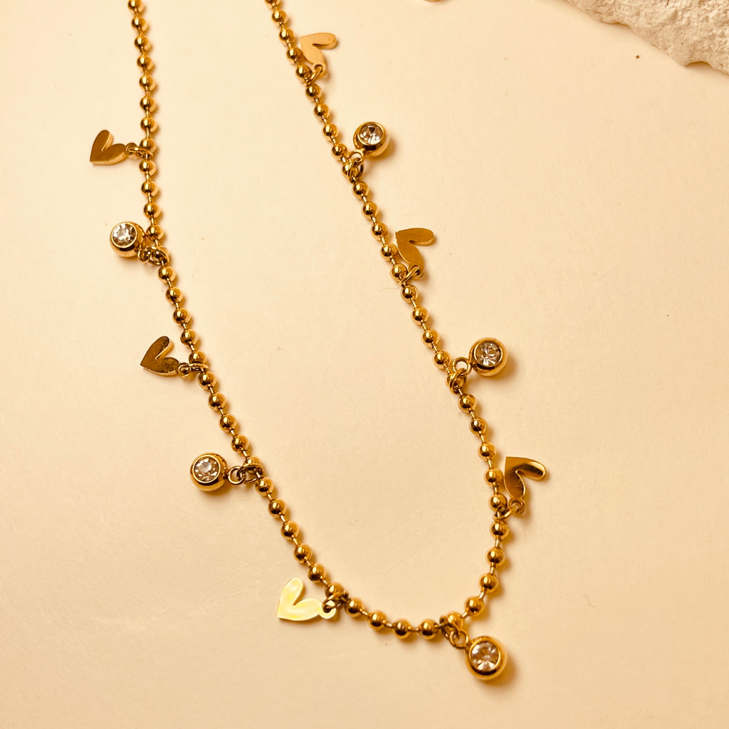 Heart Charms Necklace