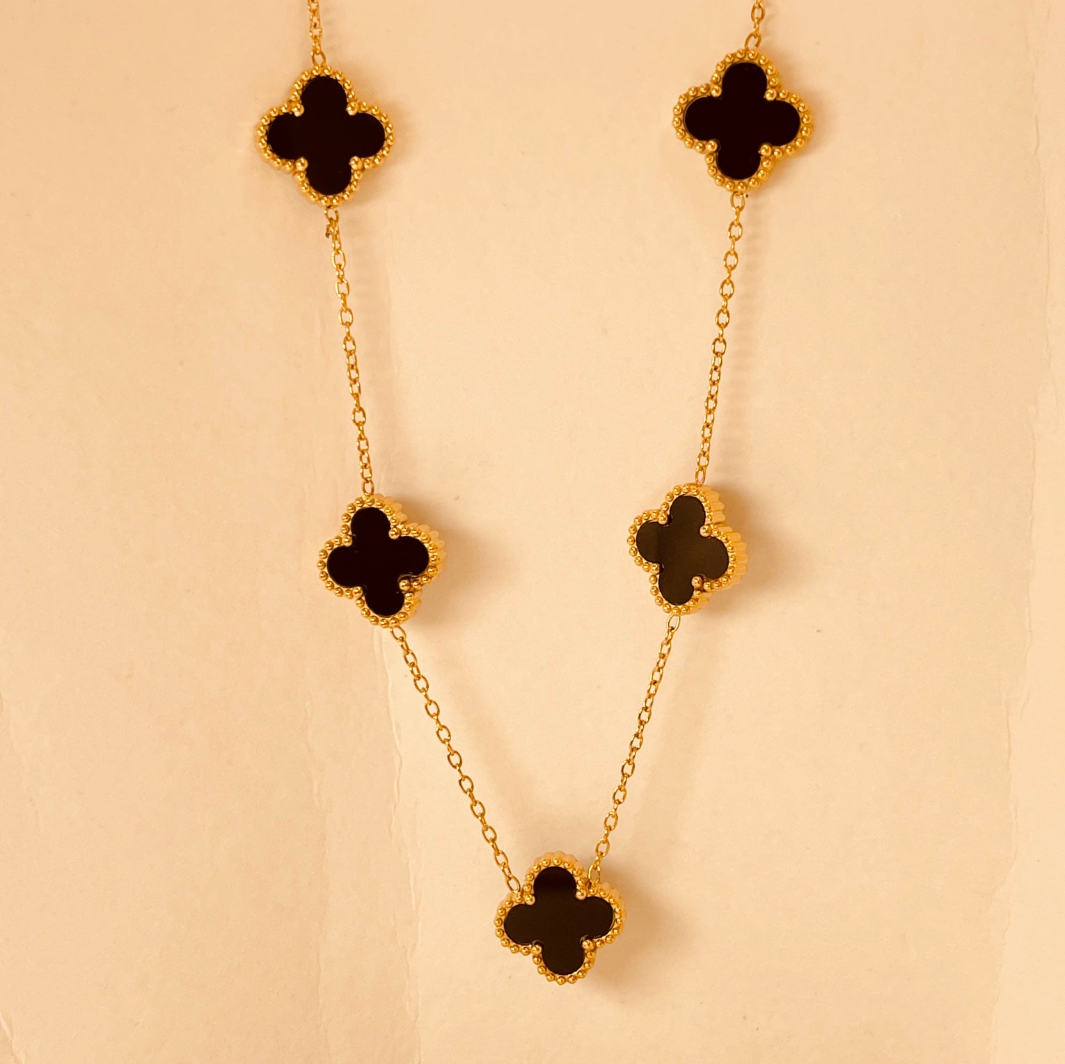 Five clover Necklace