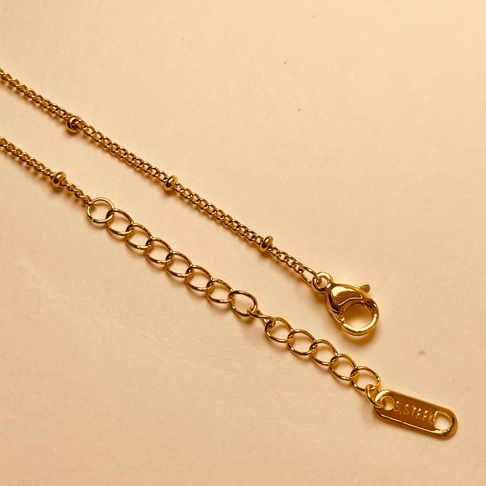 Square Zircon Mala Pendant