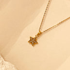 Star Zirconia Necklace