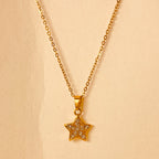 Star Zirconia Necklace