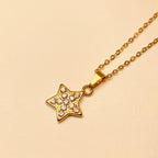 Star Zirconia Necklace