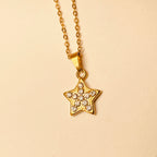 Star Zirconia Necklace