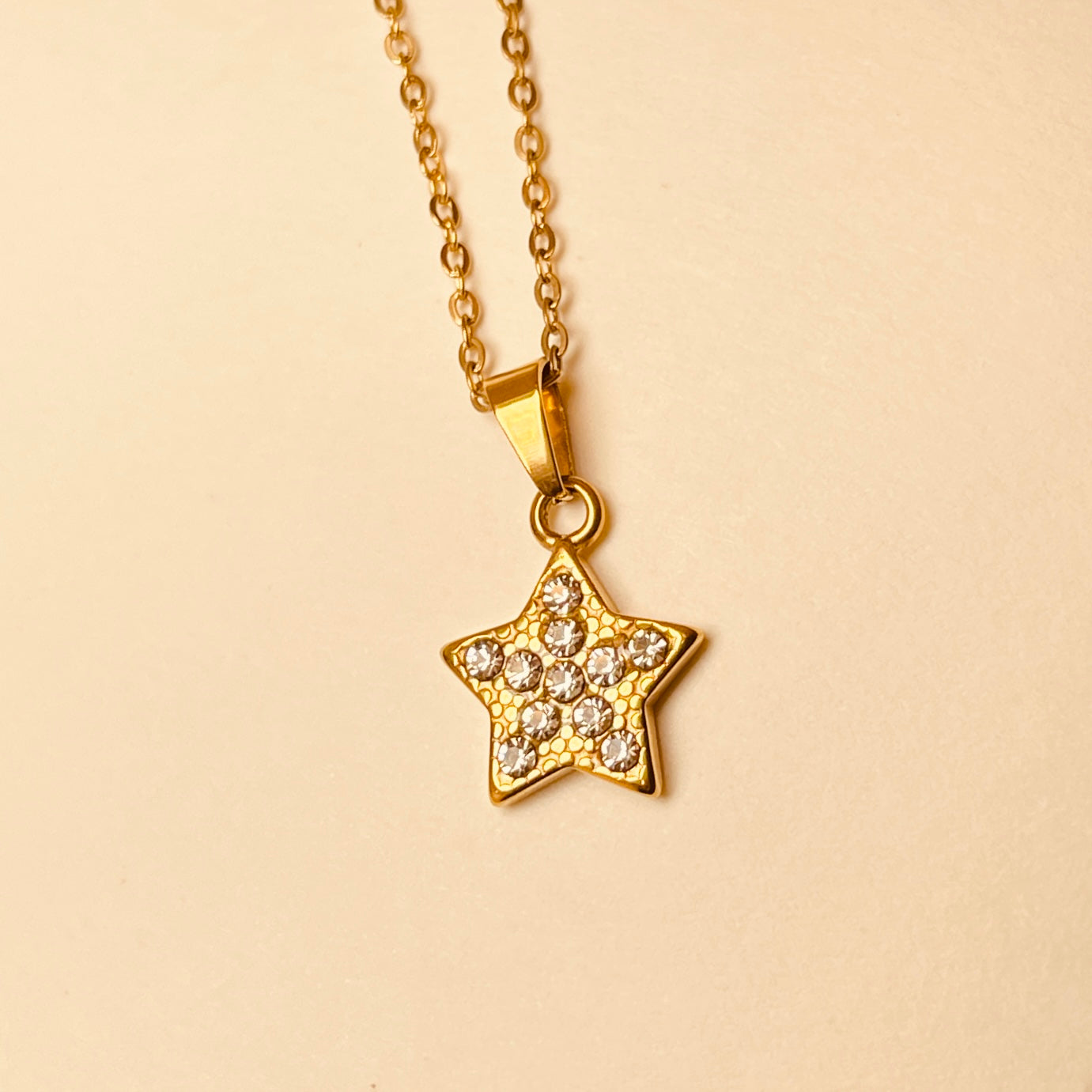 Star Zirconia Necklace