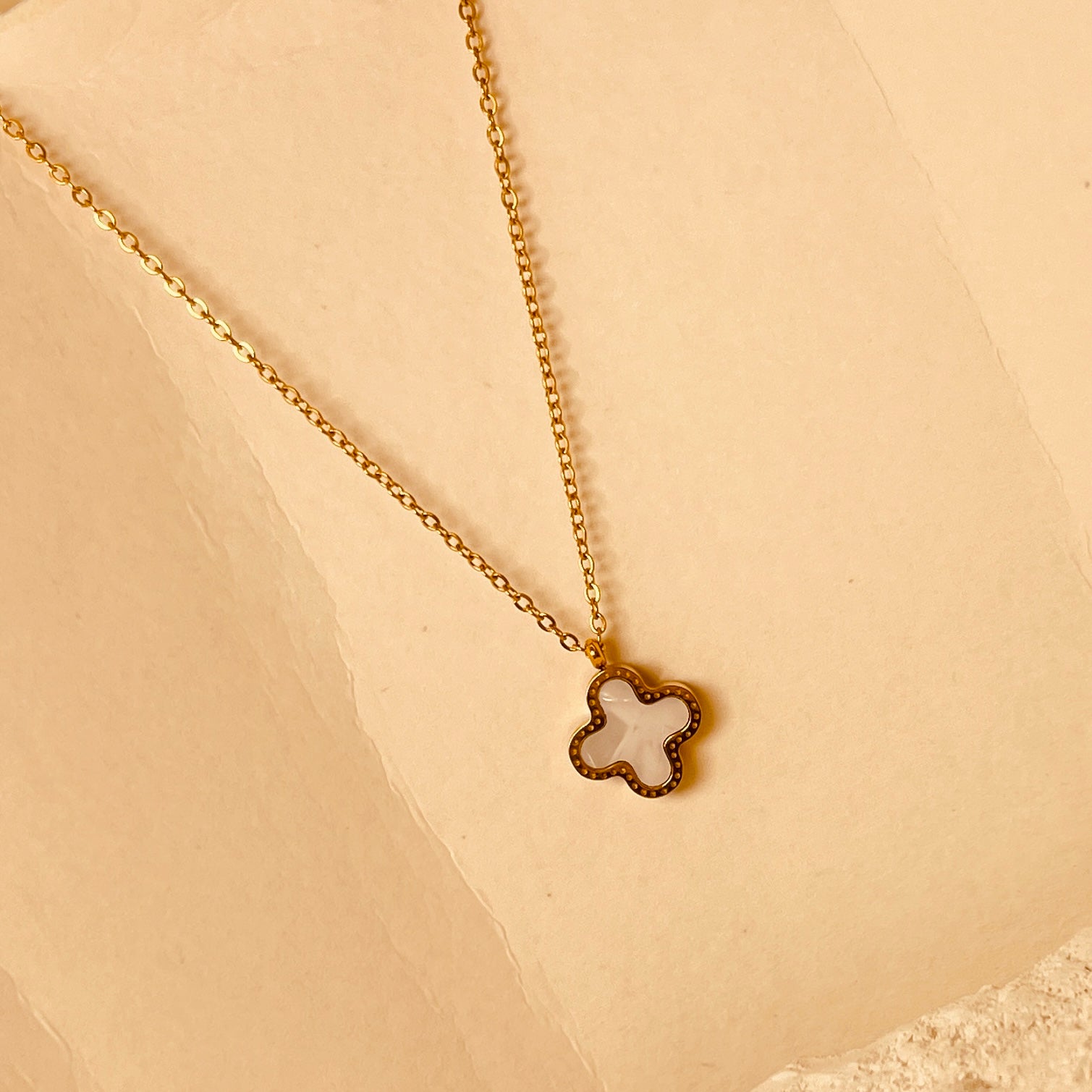 Double-Sided Clover Pendant