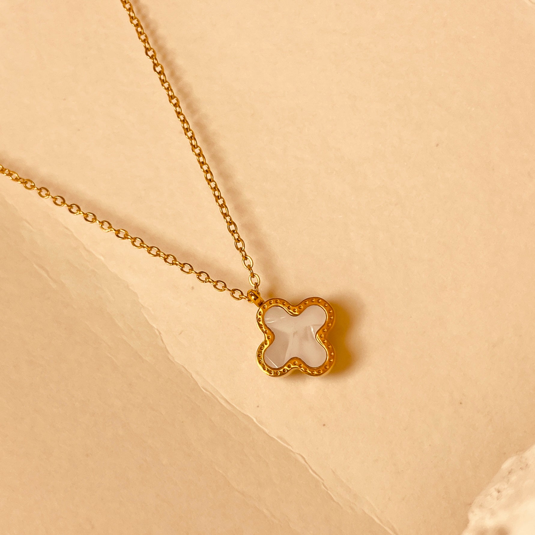 Double-Sided Clover Pendant