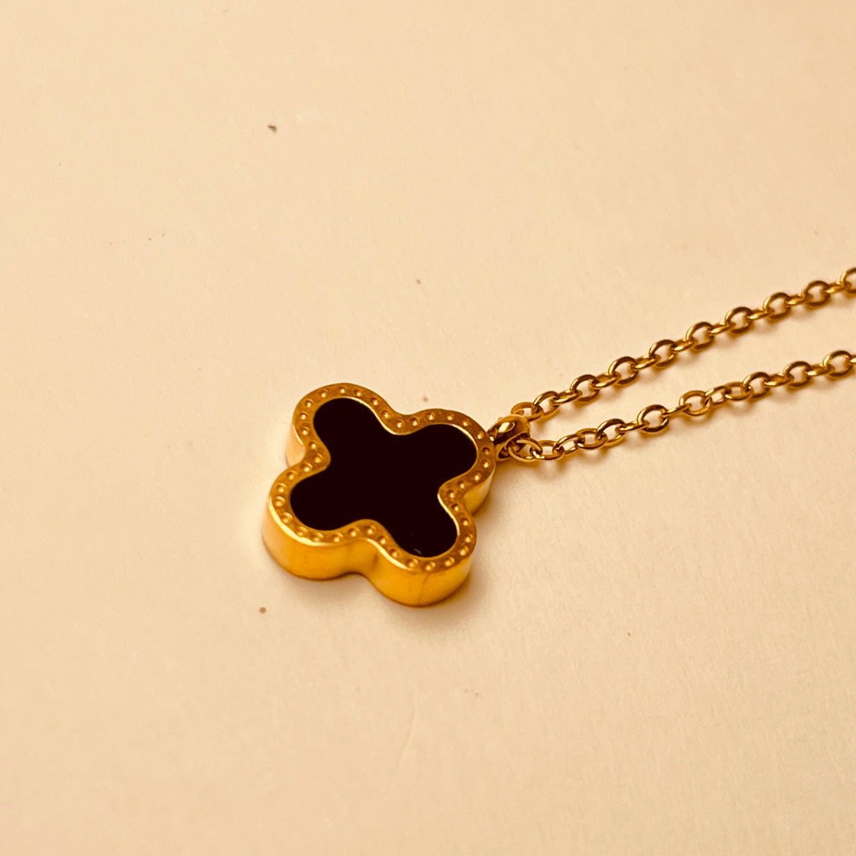 Double-Sided Clover Pendant