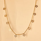 Open Clover  Necklace