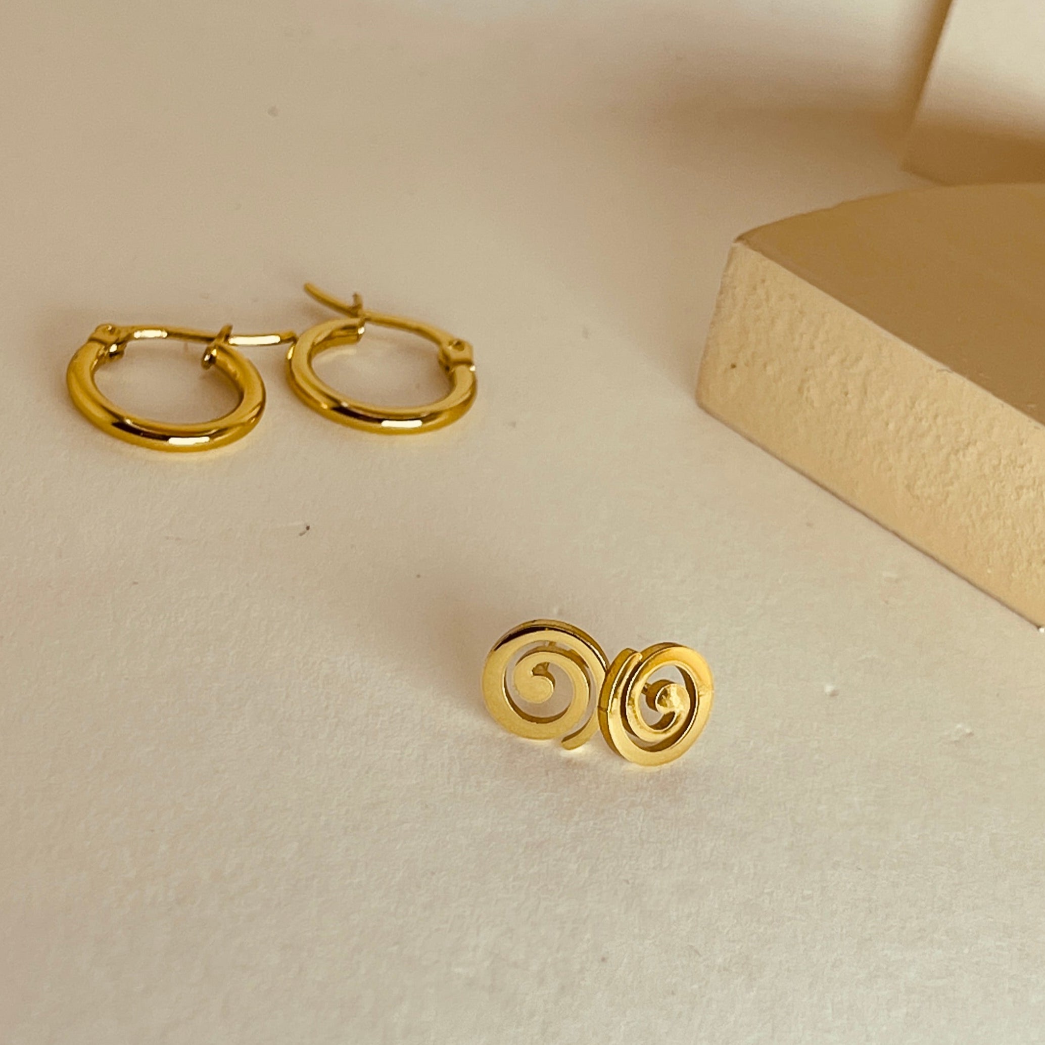Trio Stud+ Hoop Set