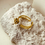 Pearl Flower Ring
