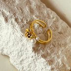 Pearl Flower Ring