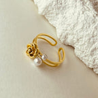 Pearl Flower Ring