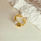 Pearl Flower Ring