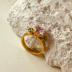 Heart Crystal Ring