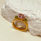 Heart Crystal Ring