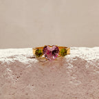 Heart Crystal Ring