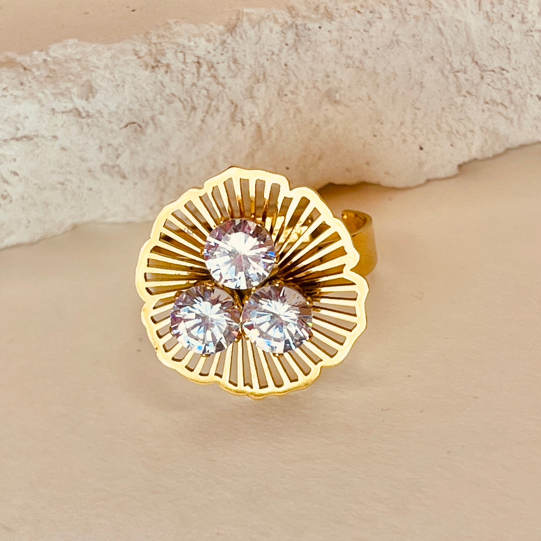 Flower Zirconia Set