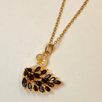 Midnight Swan Pendant