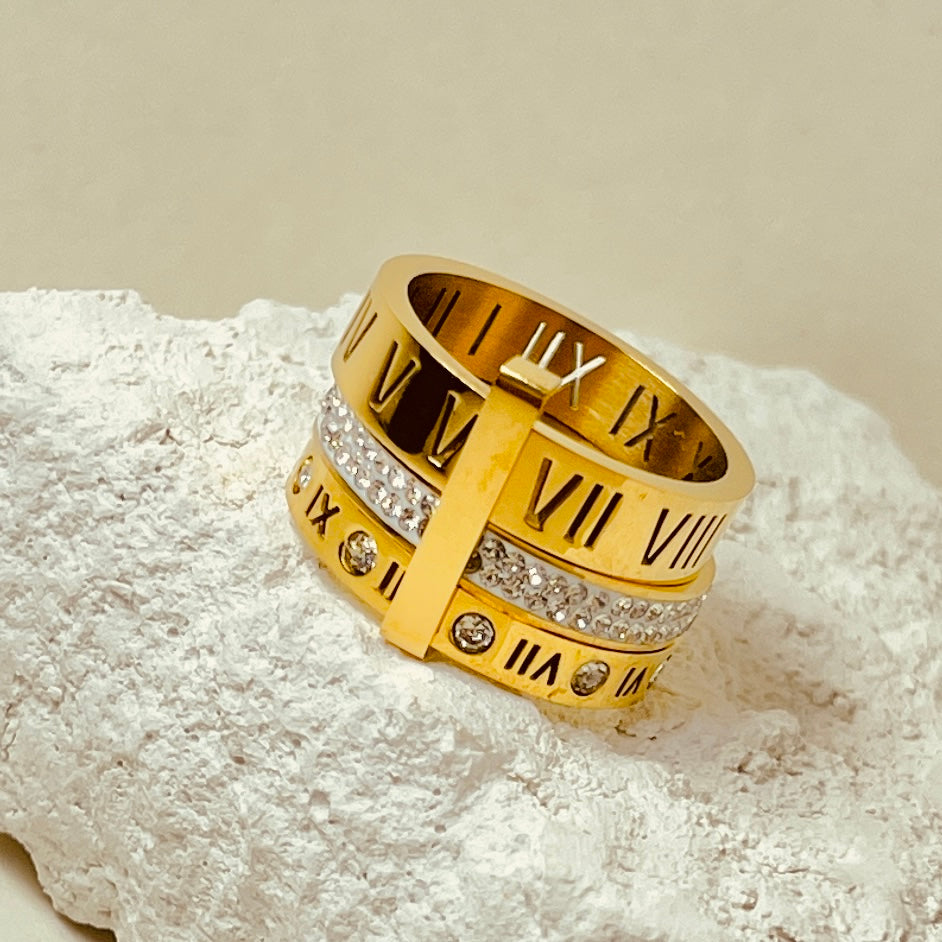 Trilogy Stack Ring