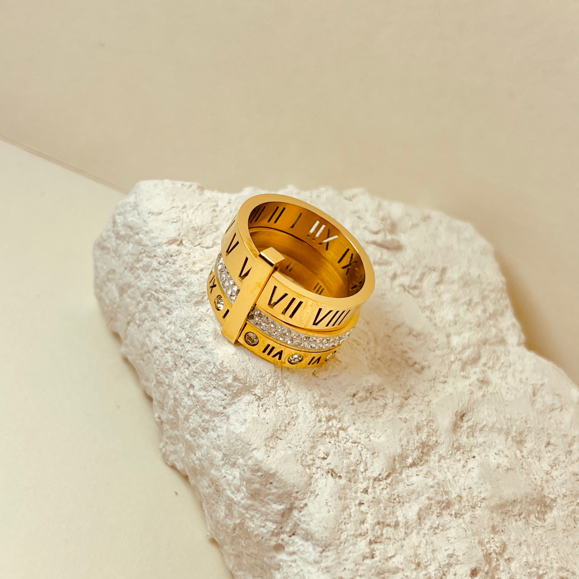 Trilogy Stack Ring