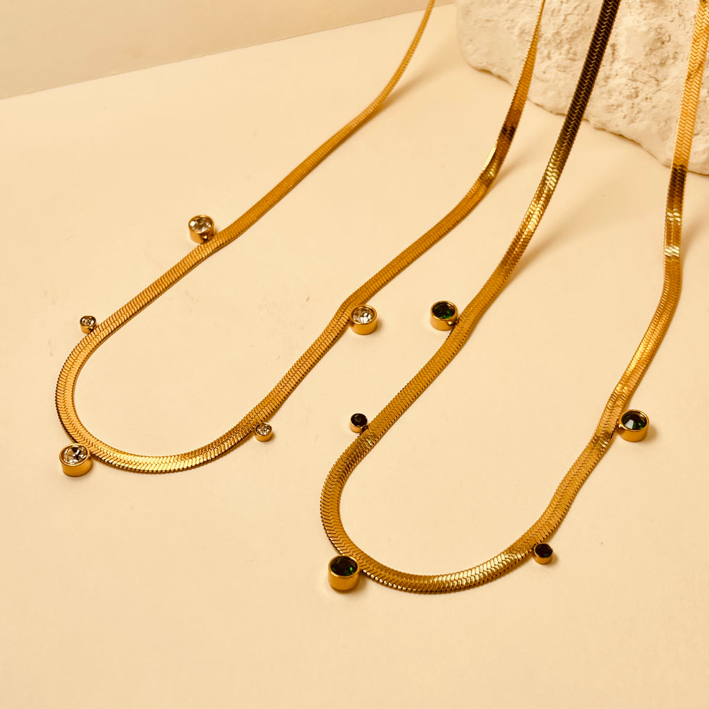 5 Zirconium Necklace