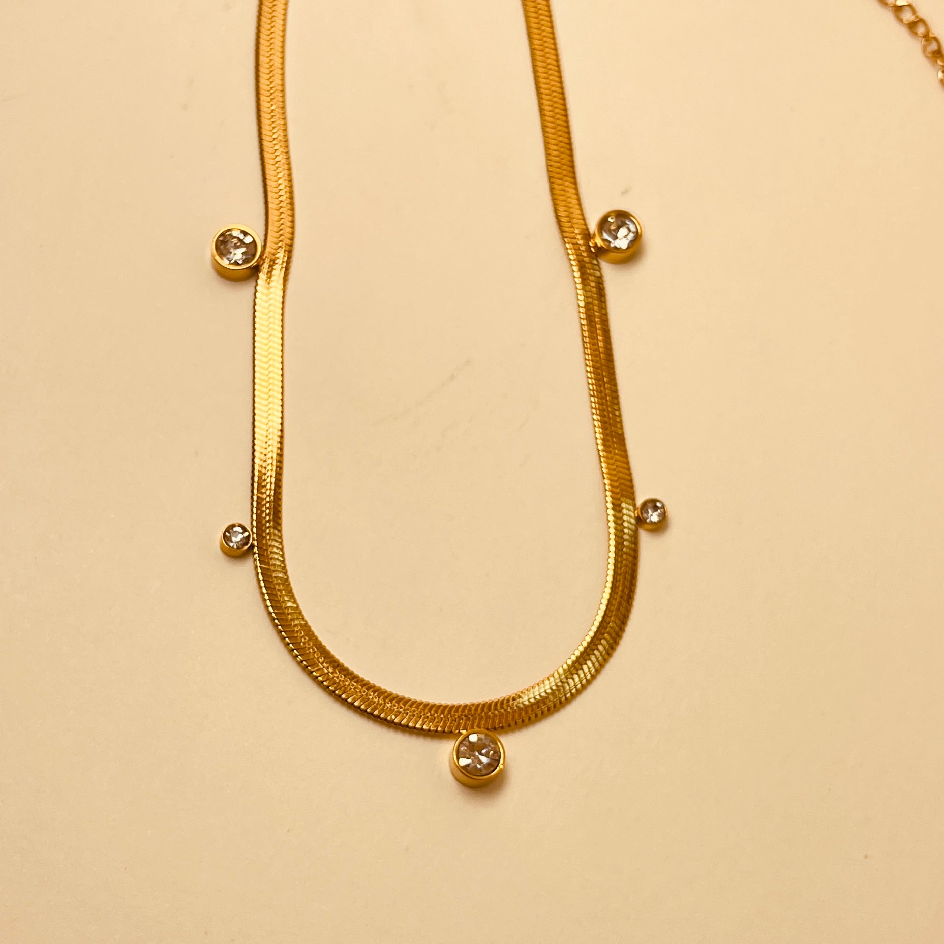 5 Zirconium Necklace