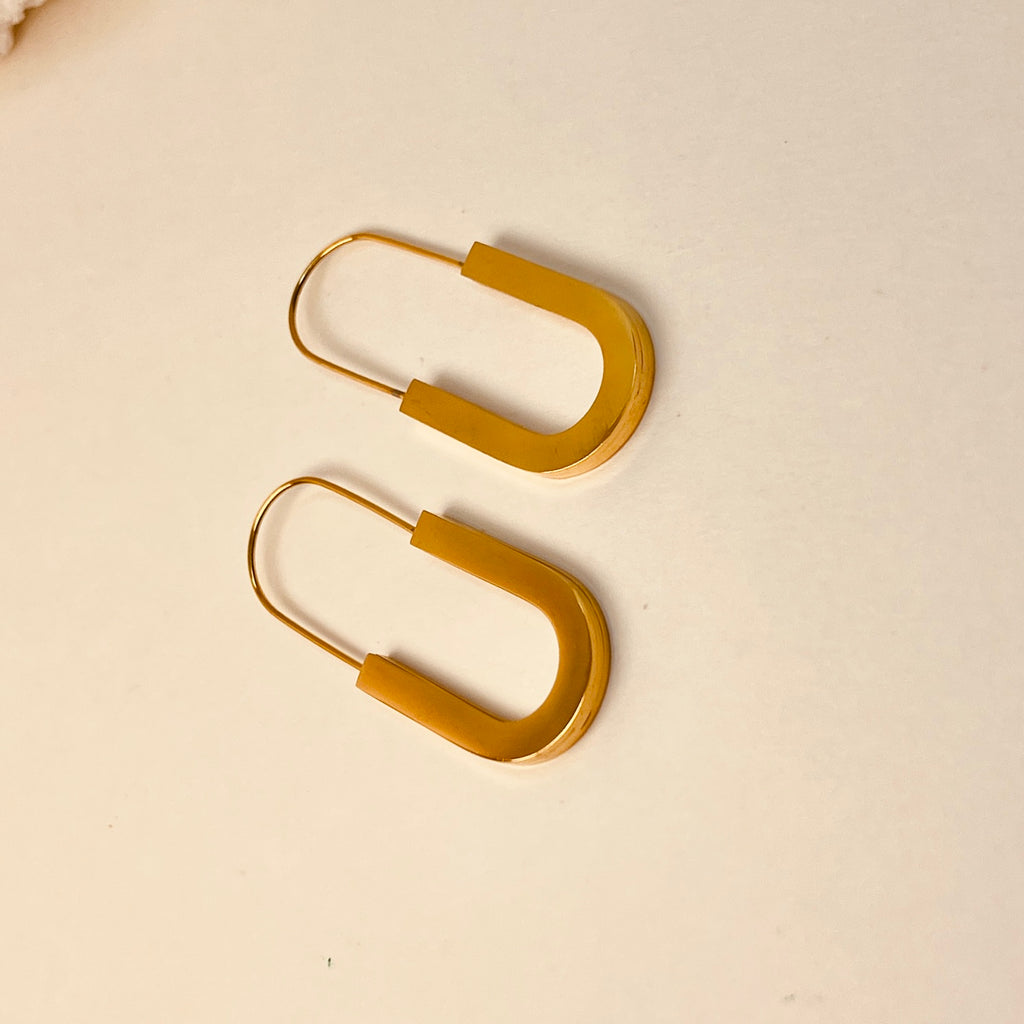 C-Shaped Earrings