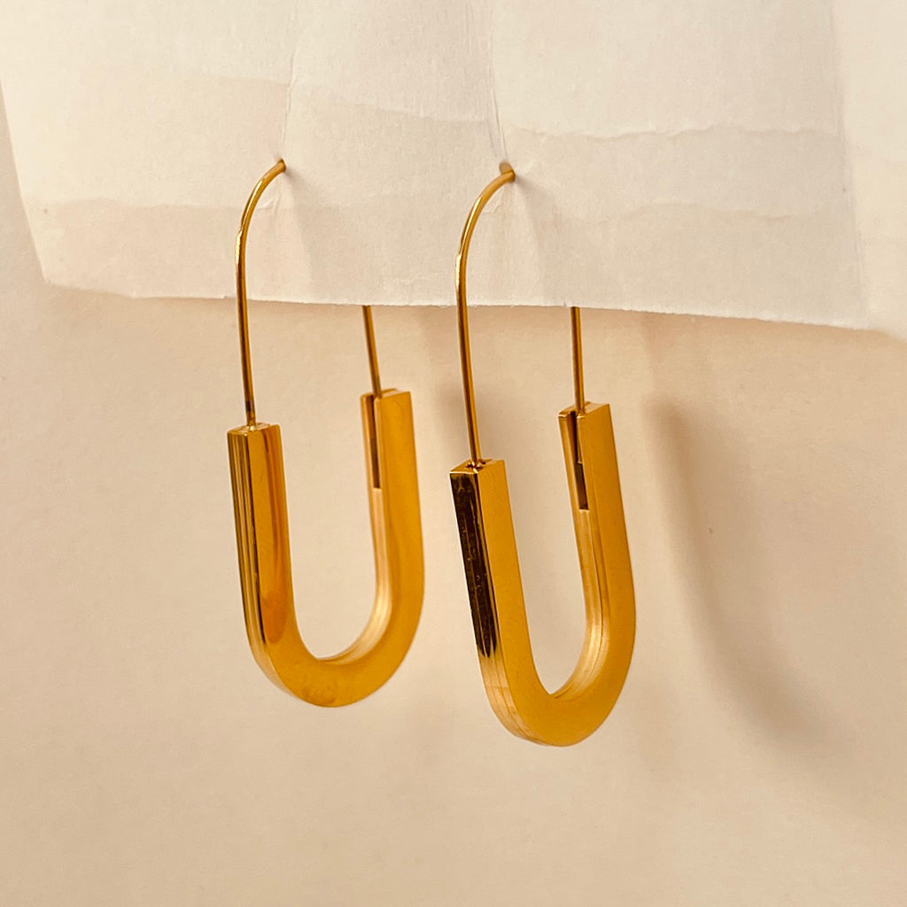C-Shaped Earrings