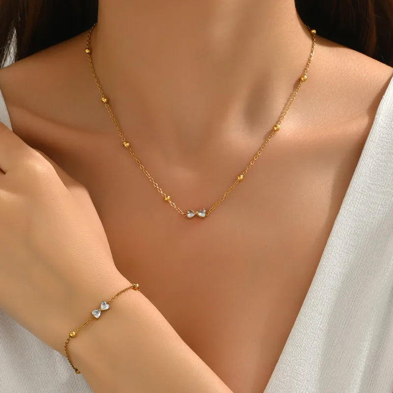 Butterfly Set Gold Plated