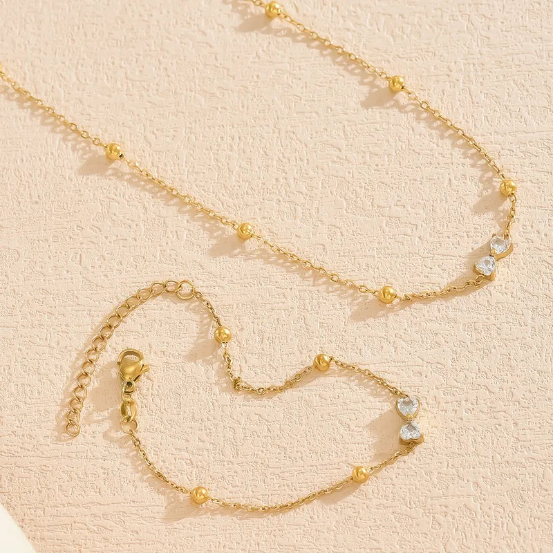 Butterfly Set Gold Plated