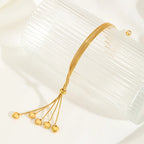 5 Heart Tassel Bracelet