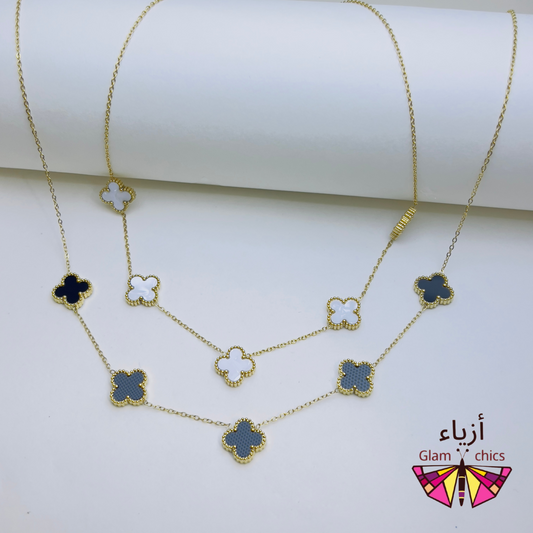 Five clover Necklace