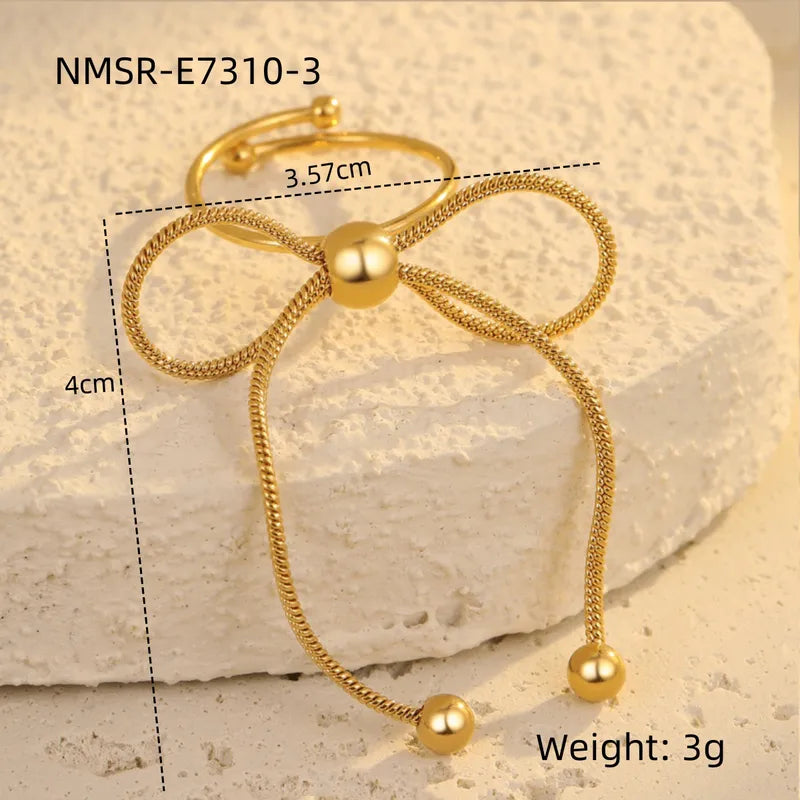Tassel Bow Ring