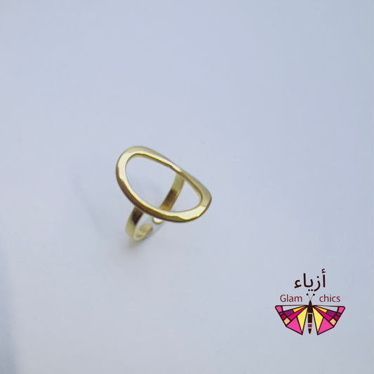 Retro Hollow Lava Ring (18K Gold Plated)