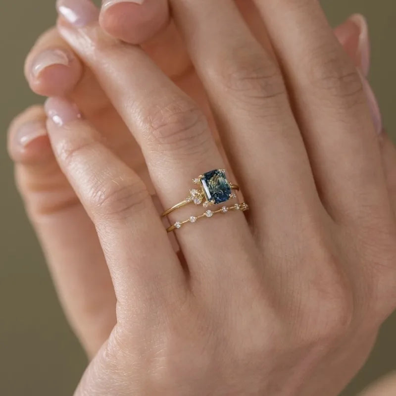 Sanjie - Sapphire Ring