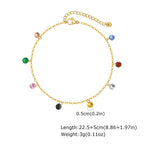 Zircon Anklet