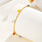 Zircon Anklet