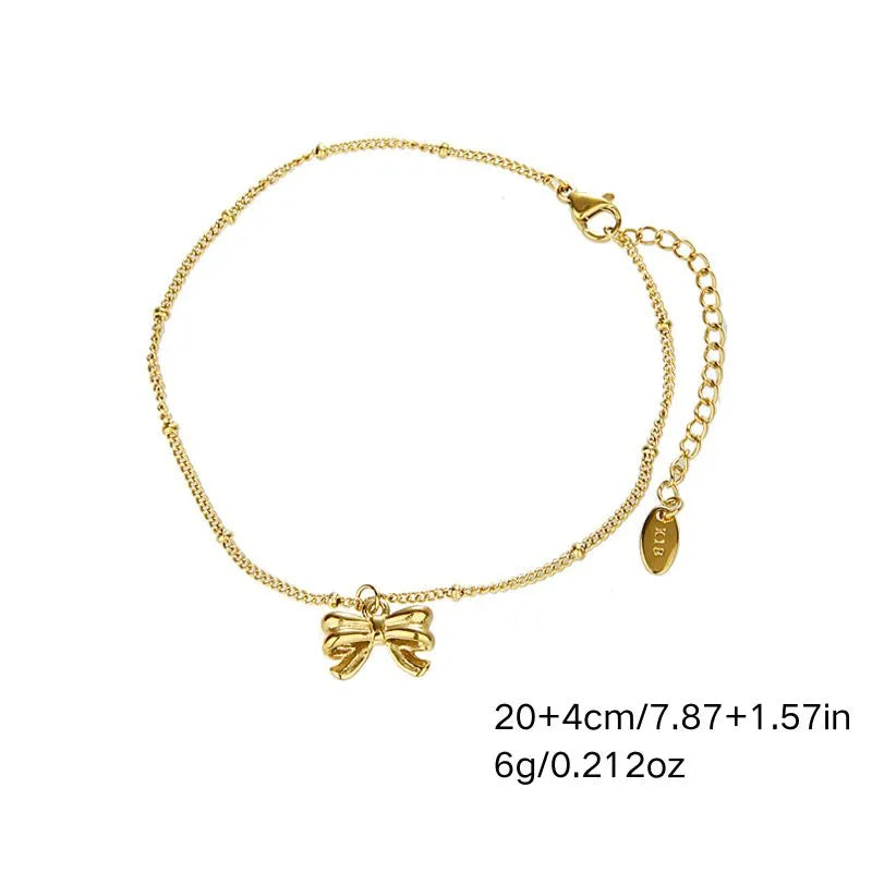 Bow-Knot Anklet