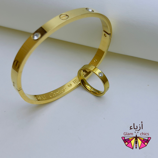 Cartier Bangle and Ring Combo