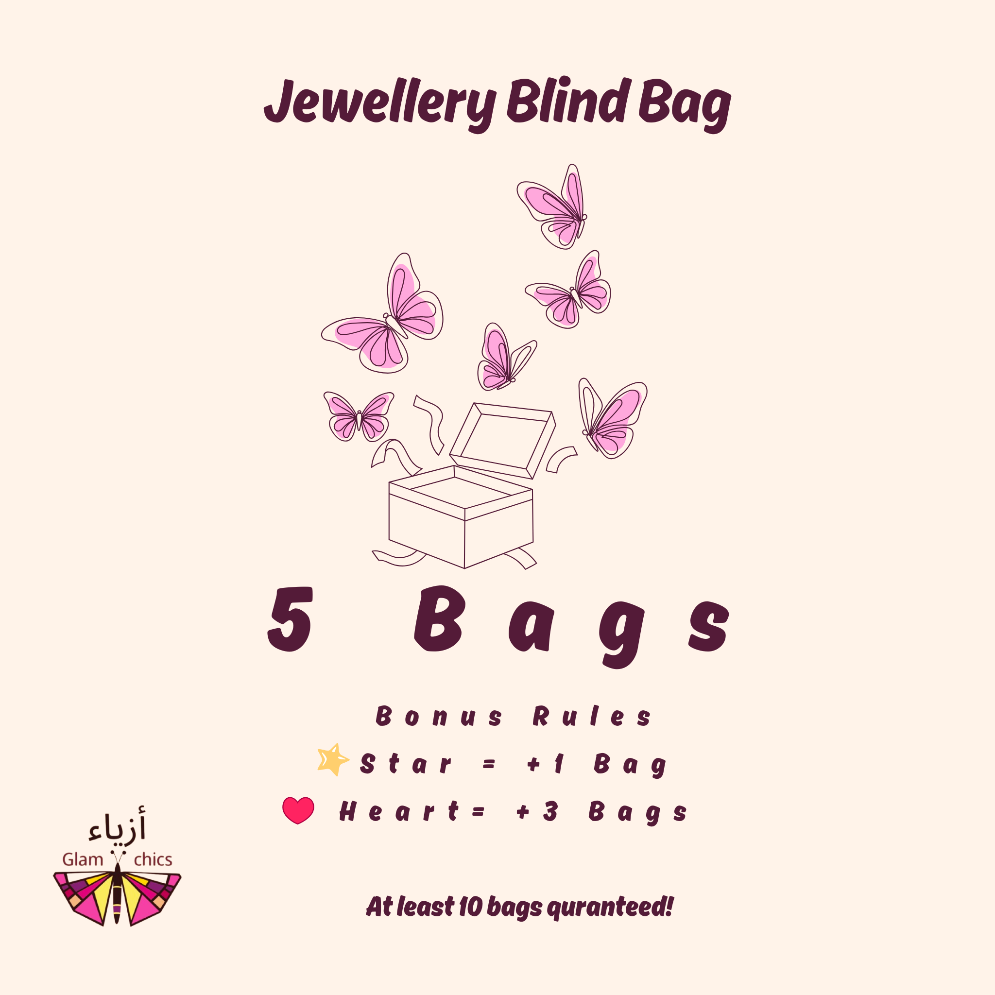 5 Bags of Stainless Steel Jewellery