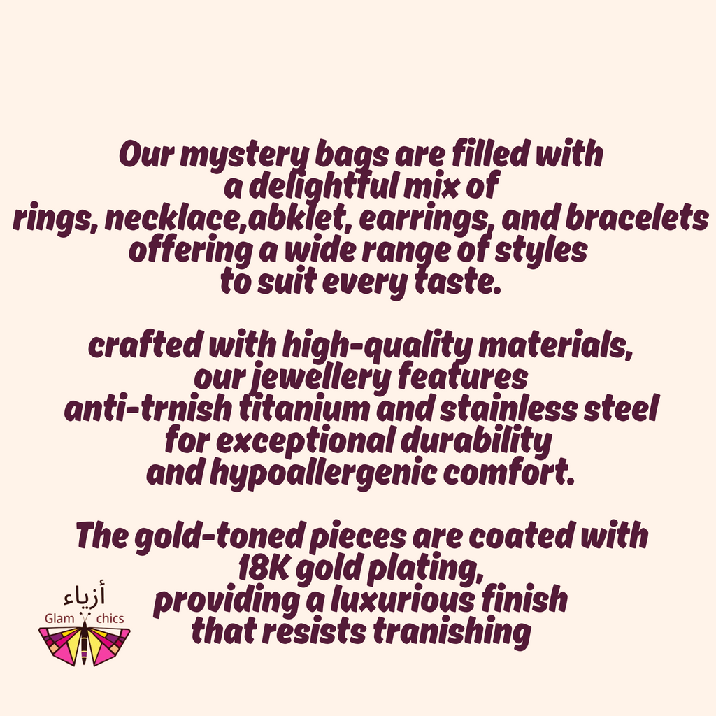 5 Bags of Stainless Steel Jewellery