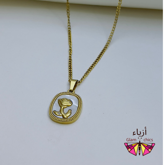 Golden Flower Necklace
